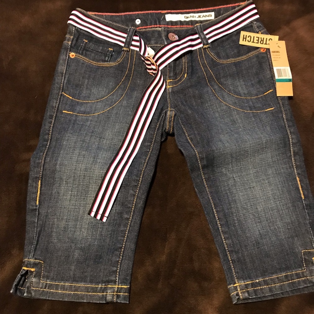 “DKNY” Jean Crops!
